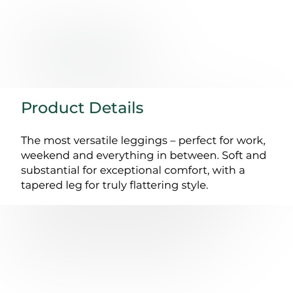 NWOT-Women’s Gray Leggings - Picture 9 of 9